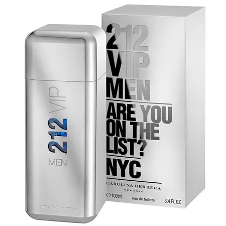 Perfume Carolina Herrera 212 Vip Eau de Toilette Masculino 100ML - Imagem 4