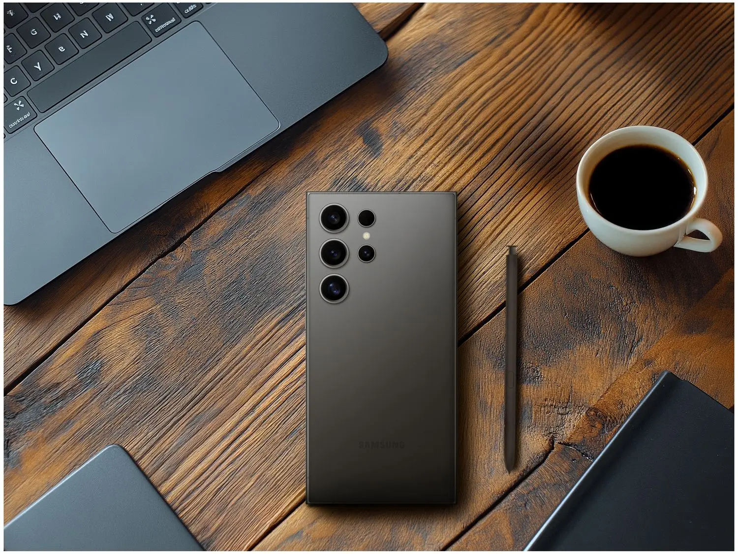 Samsung Galaxy S24 Ultra Dual 256 GB - Black Titanium - Imagem 4