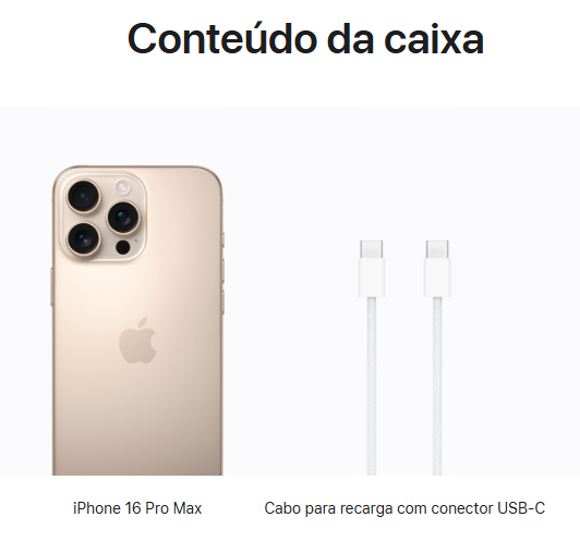 iPhone 16 Pro Max Apple 256GB - Titânio Deserto - Imagem 6