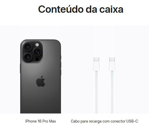 iPhone 16 Pro Max Apple 256GB - Titânio Preto - Imagem 8
