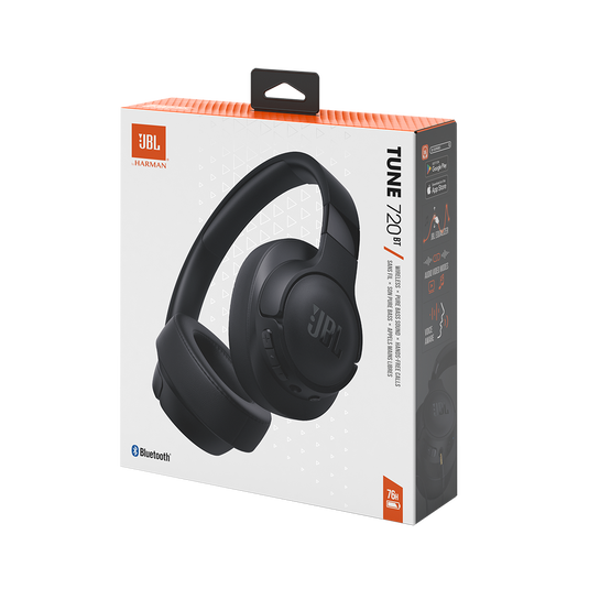 Fone de Ouvido JBL Tune 720BT - Preto - Imagem 2