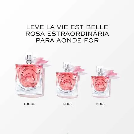 Perfume Lancôme La Vie Est Belle Rose Extraordinaire Eau de Parfum Feminino 100ML - Imagem 5