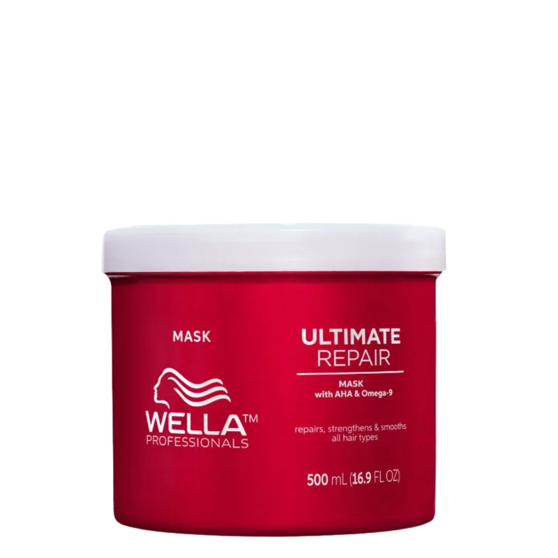 Kit Shampoo 1L + Mascara 500ML - Wella Ultimate Repair - Imagem 3
